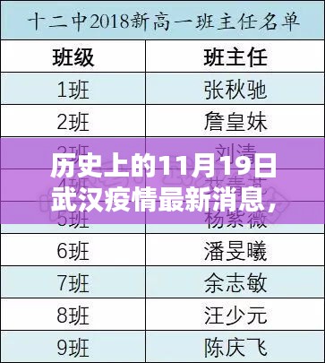 武漢疫情回顧，歷史上的11月19日最新消息解析