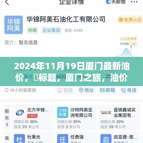 廈門油價(jià)更新與探索自然美景之旅，油價(jià)新篇章，內(nèi)心平靜的藝術(shù)探索