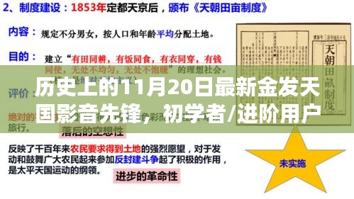 歷史上的11月20日，金發(fā)天國影音先鋒使用指南及初學(xué)者進(jìn)階教程