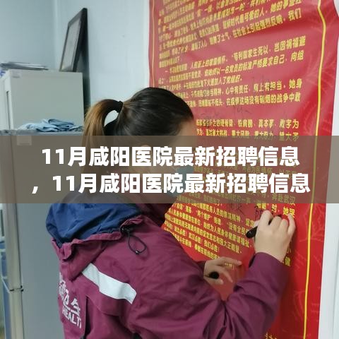 11月咸陽醫(yī)院最新招聘信息全解析與評測