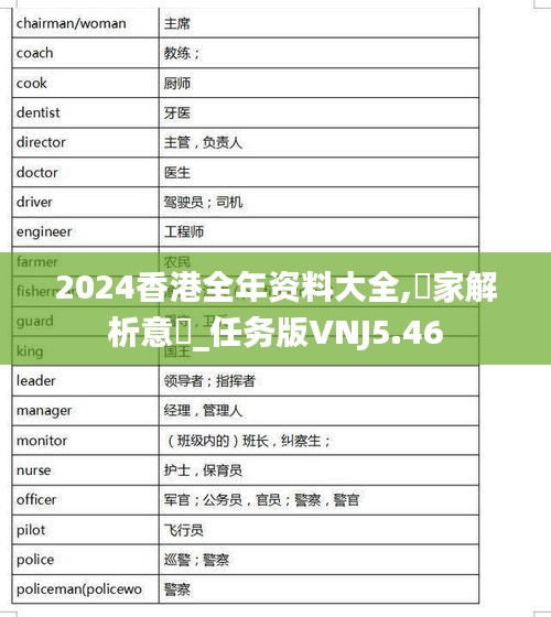 2024香港全年資料大全,專家解析意見_任務(wù)版VNJ5.46
