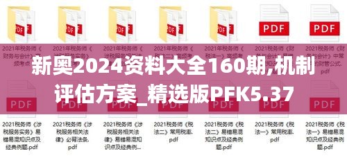 新奧2024資料大全160期,機(jī)制評估方案_精選版PFK5.37