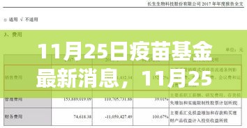 11月25日疫苗基金最新動(dòng)態(tài)，進(jìn)展、重點(diǎn)與未來展望