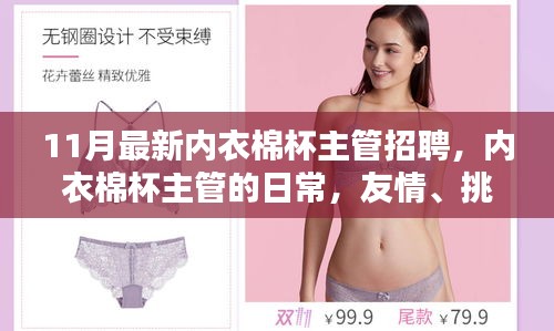 11月內(nèi)衣棉杯主管招聘，日常、友情、挑戰(zhàn)與家的溫暖