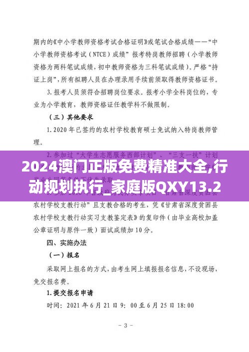 2024澳門正版免費(fèi)精準(zhǔn)大全,行動(dòng)規(guī)劃執(zhí)行_家庭版QXY13.25