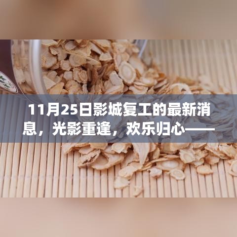 光影重逢，歡樂歸心——影城復工的溫馨一天