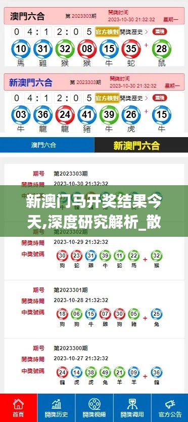 新澳門(mén)馬開(kāi)獎(jiǎng)結(jié)果今天,深度研究解析_散熱版ARP13.43