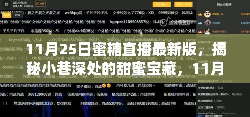 11月25日蜜糖直播最新版，探秘小巷甜蜜寶藏特色小店