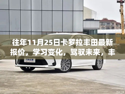 豐田卡羅拉最新報(bào)價(jià)背后的勵(lì)志故事，學(xué)習(xí)變化，駕馭未來，勵(lì)志成長(zhǎng)之路