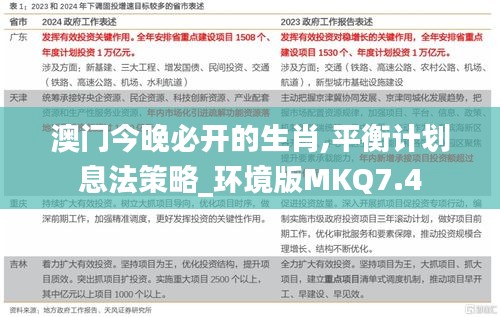 澳門今晚必開的生肖,平衡計(jì)劃息法策略_環(huán)境版MKQ7.4