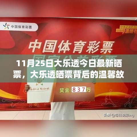 大樂透曬票背后的故事，意外驚喜與深厚友情的溫馨時(shí)刻
