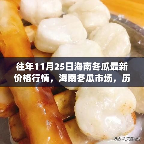 歷年11月25日海南冬瓜市場最新行情回顧及價(jià)格分析