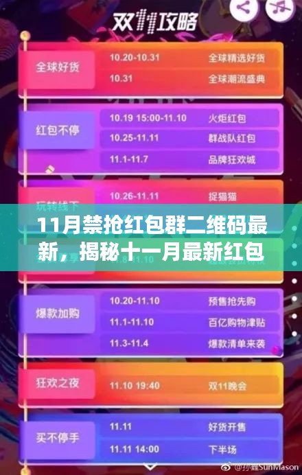 揭秘十一月紅包大戰(zhàn)，最新禁搶紅包群二維碼發(fā)布，搶紅包盛宴即將開啟！