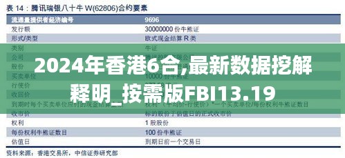 2024年香港6合,最新數(shù)據(jù)挖解釋明_按需版FBI13.19