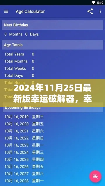 2024年最新版幸運破解器，奇妙日常與愛的力量