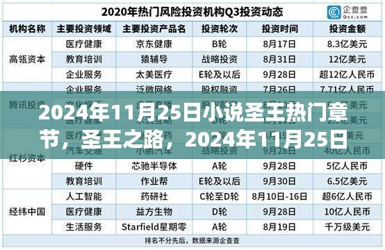 圣王之路，變化中的自我與智慧的綻放——2024年11月25日熱門章節(jié)預(yù)覽