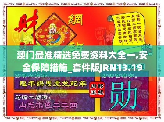 澳門最準(zhǔn)精選免費(fèi)資料大全一,安全保障措施_套件版JRN13.19