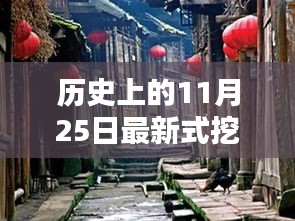 歷史上的11月25日，新式挖土探秘與小巷特色小店之旅