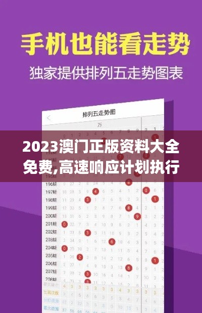2023澳門正版資料大全免費,高速響應計劃執(zhí)行_全球版TGV13.36