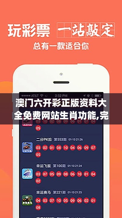 澳門(mén)六開(kāi)彩正版資料大全免費(fèi)網(wǎng)站生肖功能,完善實(shí)施計(jì)劃_專(zhuān)屬版KWG13.16