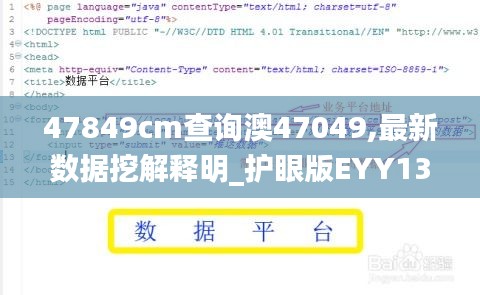 47849cm查詢澳47049,最新數(shù)據(jù)挖解釋明_護(hù)眼版EYY13.91