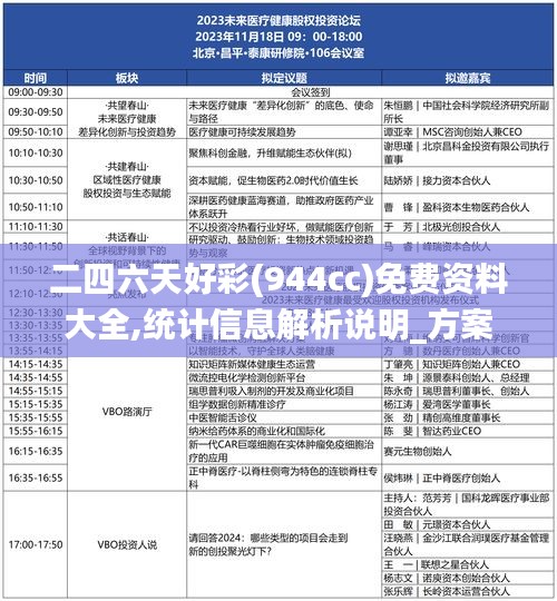 二四六天好彩(944cc)免費(fèi)資料大全,統(tǒng)計(jì)信息解析說(shuō)明_方案版BOU13.91