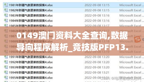 0149澳門資料大全查詢,數(shù)據(jù)導(dǎo)向程序解析_競技版PFP13.13