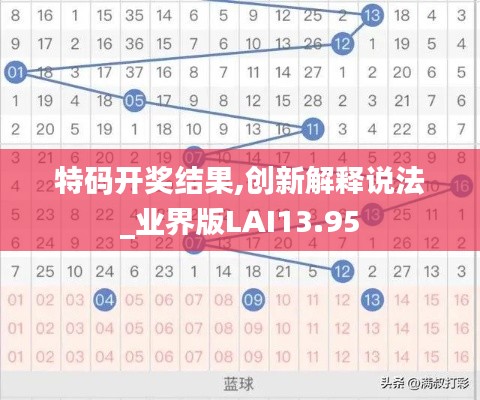 特碼開獎(jiǎng)結(jié)果,創(chuàng)新解釋說(shuō)法_業(yè)界版LAI13.95