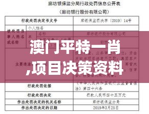 澳門平特一肖,項目決策資料包括_迷你版DZS13.84