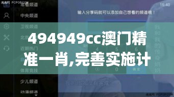 494949cc澳門精準(zhǔn)一肖,完善實(shí)施計(jì)劃_沉浸版XUW13.77