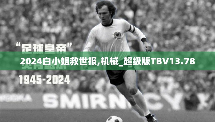 2024白小姐救世報,機械_超級版TBV13.78