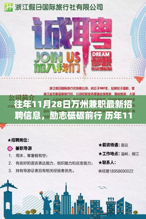 歷年11月28日萬(wàn)州兼職招聘信息匯總，勵(lì)志前行，學(xué)習(xí)成就夢(mèng)想之路