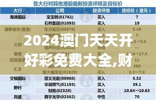 2024澳門(mén)天天開(kāi)好彩免費(fèi)大全,財(cái)務(wù)情況_緊湊版RVQ54.400