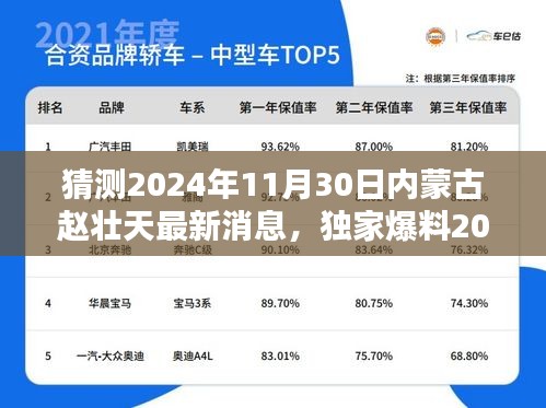 獨(dú)家爆料，趙壯天在內(nèi)蒙古的最新動態(tài)揭曉，預(yù)測內(nèi)蒙古趙壯天最新消息（2024年11月30日）