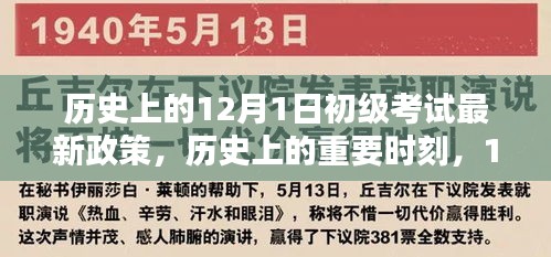 歷史上的重要時刻，回顧與影響分析——12月1日初級考試新政策