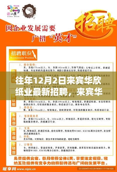來(lái)賓華欣紙業(yè)最新招聘季，應(yīng)聘指南與成功秘訣揭秘