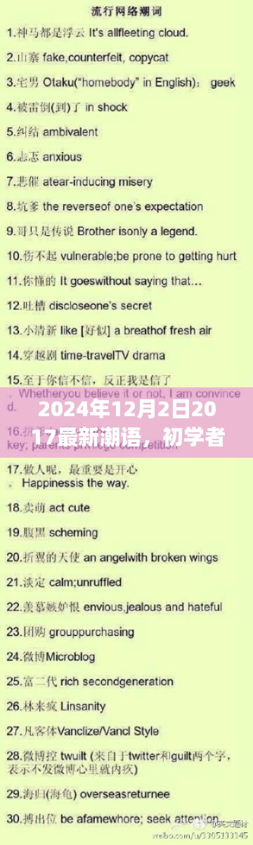 掌握最新潮語全攻略，初學(xué)者到進(jìn)階用戶適用，2024年潮語指南