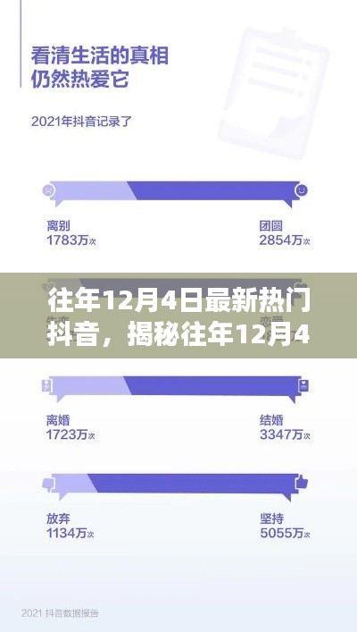 揭秘往年12月4日抖音熱門趨勢，三大要點深度解析，熱門抖音盤點！