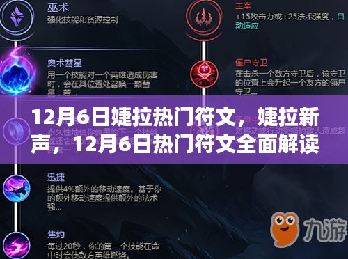 揭秘婕拉新聲與熱門符文，深度解讀與體驗(yàn)