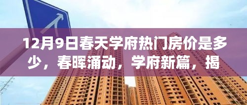 揭秘，12月9日春天學府房價背后的故事與影響，春暉涌動的新篇章
