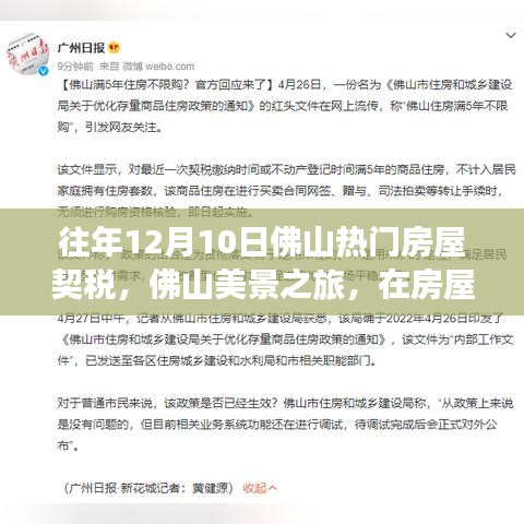 佛山房屋契稅與美景之旅，探尋內(nèi)心的寧?kù)o與自然微笑之道