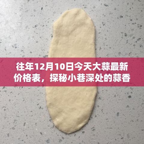 探秘小巷深處的蒜香寶藏，最新大蒜價(jià)格表揭秘（日期標(biāo)注為往年12月10日）