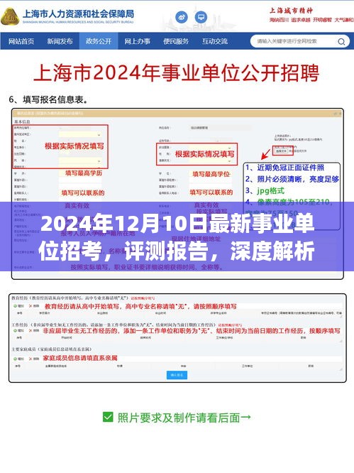 深度解析，最新事業(yè)單位招考測評報(bào)告（2024年12月版）