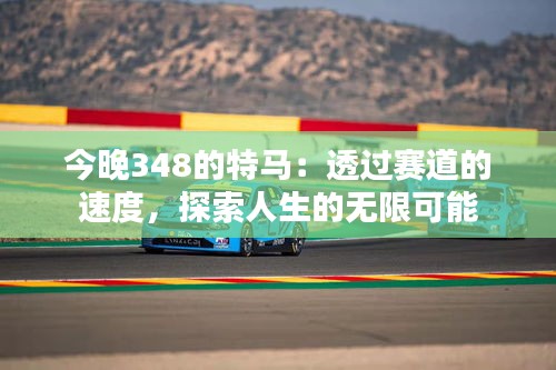 今晚348的特馬：透過賽道的速度，探索人生的無限可能