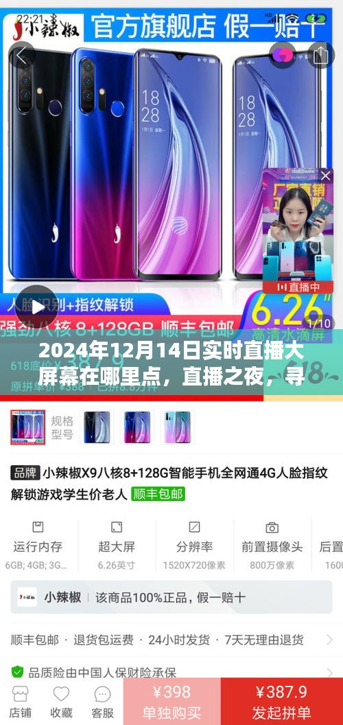 直播之夜，尋找特別的實(shí)時(shí)陪伴，2024年12月14日直播大屏幕地點(diǎn)揭曉