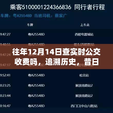 歷年12月14日實(shí)時(shí)公交收費(fèi)制度的變遷與影響，歷史追溯與現(xiàn)狀解析