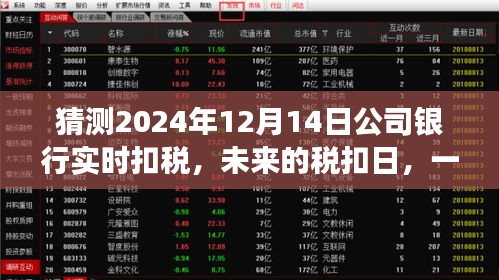未來稅扣日溫馨銀行之旅，預測公司銀行實時扣稅，2024年12月14日紀實