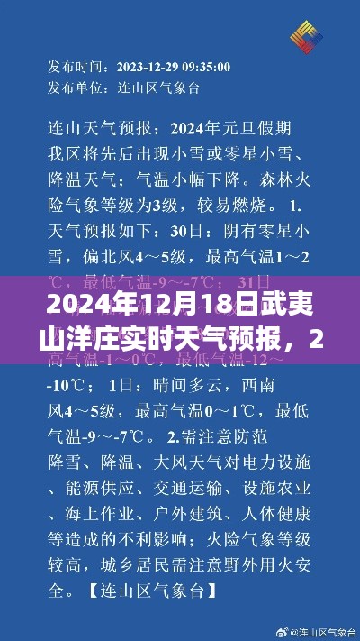 2024年12月18日武夷山洋莊實時天氣預(yù)報，氣候詳解與旅行建議