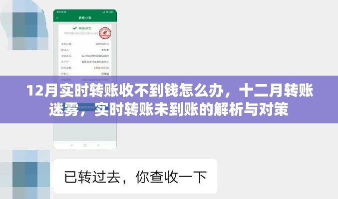 實(shí)時(shí)轉(zhuǎn)賬未到賬解析與應(yīng)對(duì)策略，12月轉(zhuǎn)賬迷霧揭秘