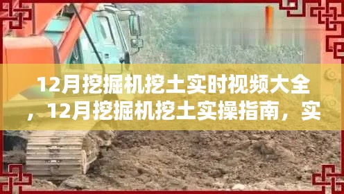 實時挖掘?qū)嵅僦改?，挖掘機(jī)挖土技能速成與教程視頻合集